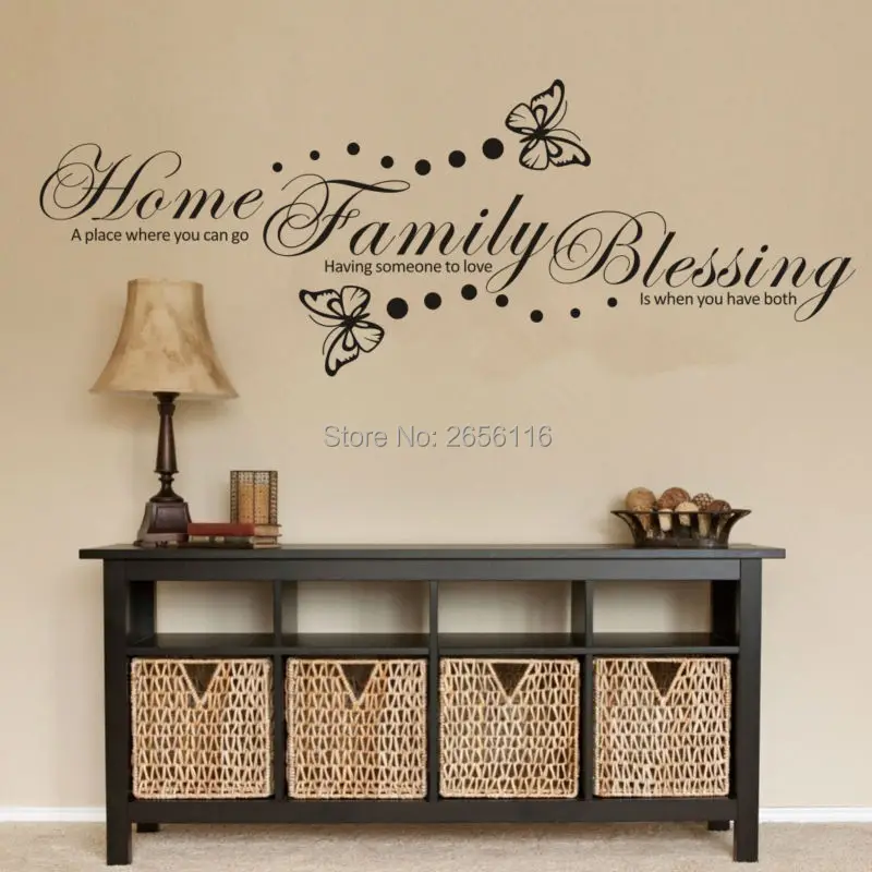 Декоративные виниловые обои с надписями для украшения дома | Дом и сад