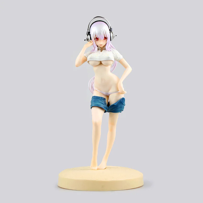Бесплатная доставка сексуальный 11 &quotАниме Супер Sonico TOKONATSU Ver. В коробке 27 см ПВХ