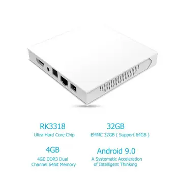 Android TV Prefix Digital Set-top Box TV Box 4G+32G/4G+64G Android 9.0 RK3318 Quad-Core WIFI BT 4.0 Set Top Box Android TV Prefix Digital Set-top Box TV Box 4G+32G/4G+64G Android 9.0 RK3318 Quad-Core WIFI BT 4.0 Set Top Box