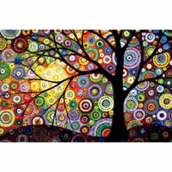 

H222 Colorful Dream Tree,mosaic diamond painting,rhinestones embroidery, daimond painting full,home decoration