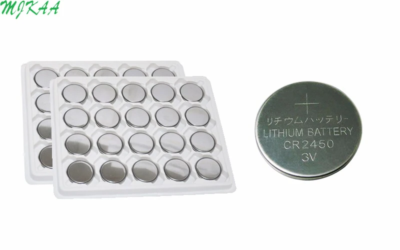 

40x CR2450 3V Button Cell Coin Batteries Car Remote Control Alkaline DL2450 CR2450N ECR2450 BR2450