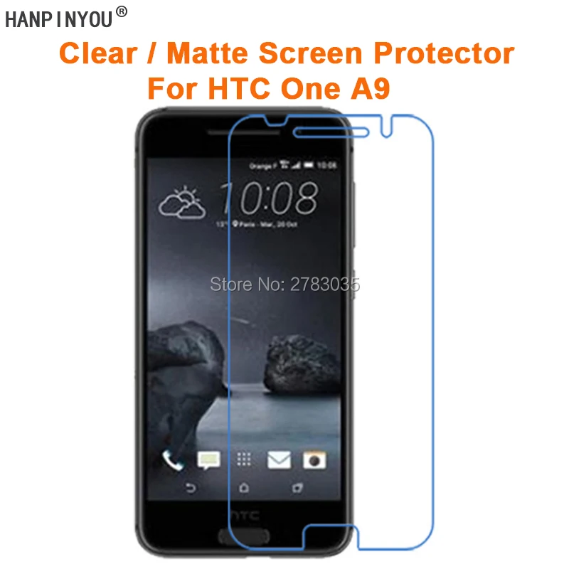 

New HD Clear / Anti-Glare Matte Screen Protector For HTC One A9 5.0" Protective Film Guard (Not Tempered Glass)