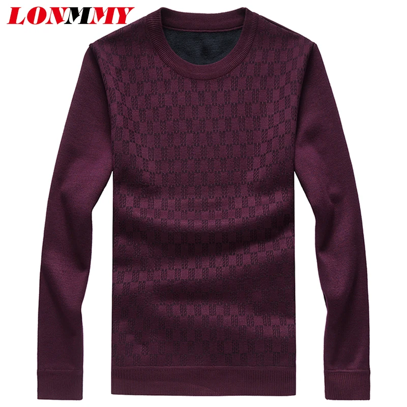 LONMMY Sweater men sueter hombre men clothes Chompas para