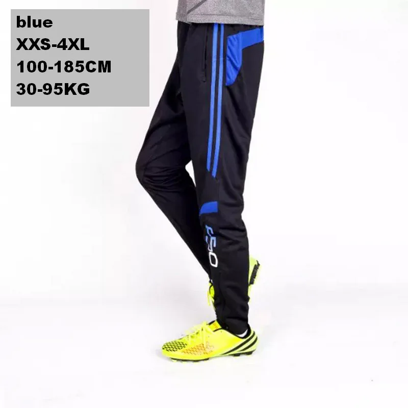 

FMZXG Mannen Sport Running Broek Zakken Atletische Voetbal broek Training sport Broek Elasticiteit Legging jogging Gym Broek F25