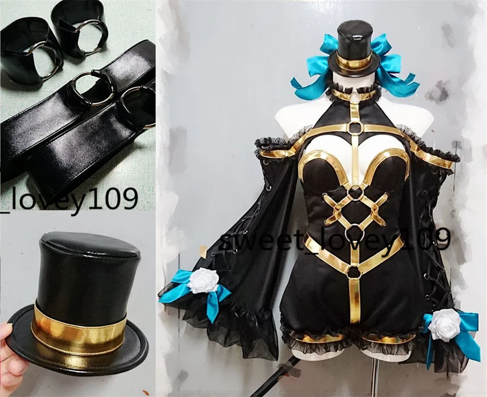 Высококачественное платье Fate EXTRA CCC Tamamo no Mae Caster Lancer черное костюмированное