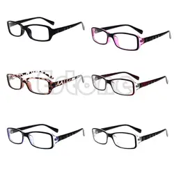 E74 100% UV400 Для женщин Для мужчин прозрачные линзы круглые очки анти-излучения компьютера глаз очки