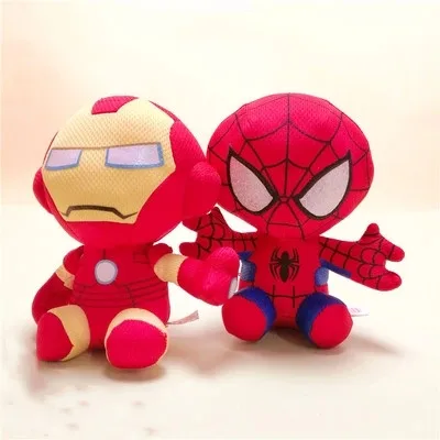 

DC Marvel Plush Toys Avengers Superhero Plush Dolls Captain America Ironman Iron man Spiderman Hulk Plush Soft Toy Spider man