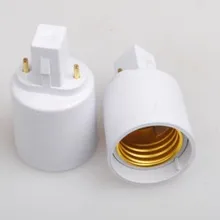 G23 для E27 гнездо адаптера CFL g23 для e27 лампочки конвертер 100 шт./лот, DHL