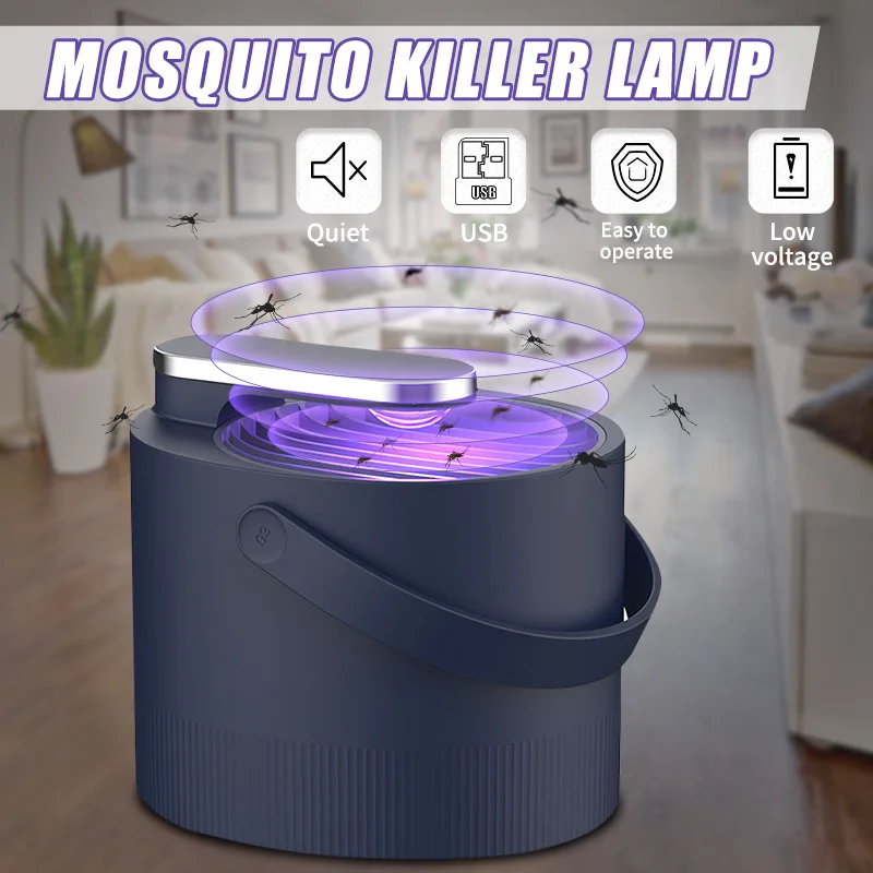 Xiaomi Mosquito Killer лампа портативный фонарь USB Электрический фотокатализатор ловушка moskito отпугивающая ловушка для насекомых УФ умный светильник