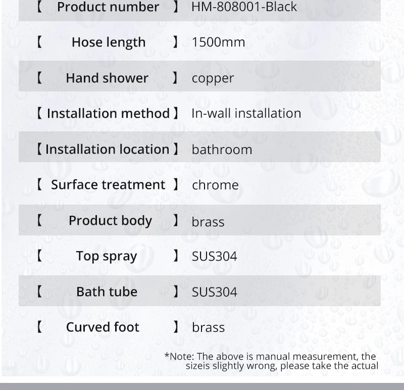 8 Matte Black Shower System Contain Shower Faucet Rough-in Valve Body and Shower Set (7)