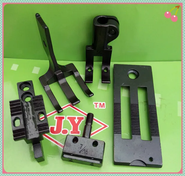 

DU 20606 three simultaneous car standard needle bur bit 7/16 presser foot needle plate needle teeth