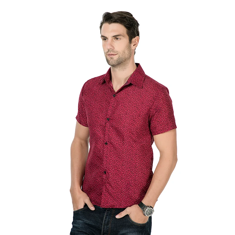 2019 Модные мужские с короткими рукавами гавайская рубашка летние повседневные цветочные рубашки для мужчин Европейский Размер M-3XL