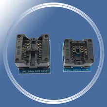 SOP8 К DIP8 широкое сиденье 150 мил 200мил 208мил программист адаптер гнездо 200-209мил для EZP2010 EZP2013 CH341A