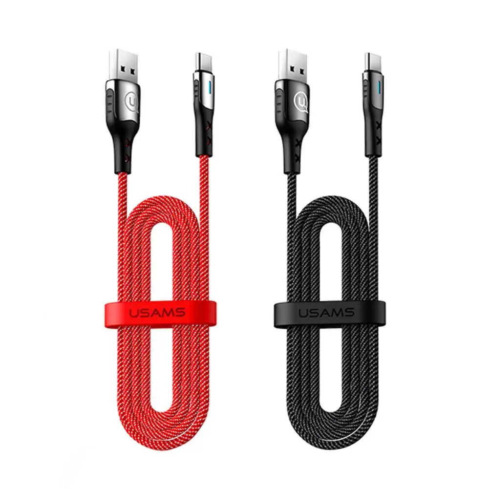 

New Arrival USAMS Data Transmission 5A Super Fast Charging Type-C Cable for Huawei Xiaomi