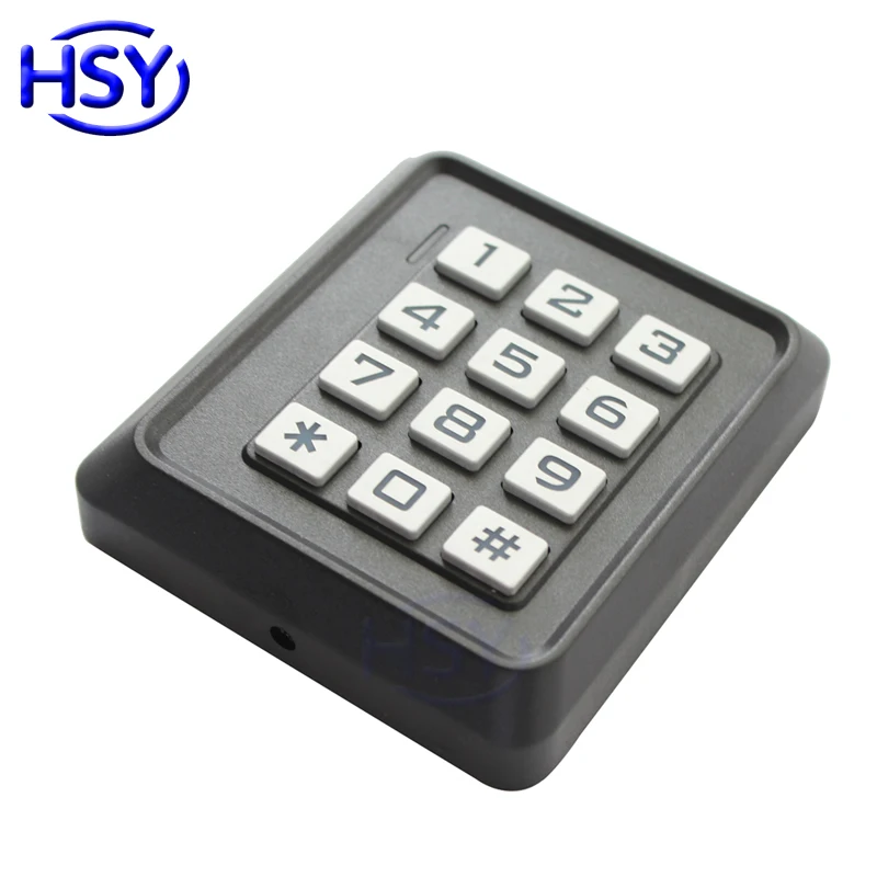 HSY RFID клавиатуры одной двери доступа Управление 125 кГц EM пропуск запись блокировки клавиатуры Автономный контроллер Reader