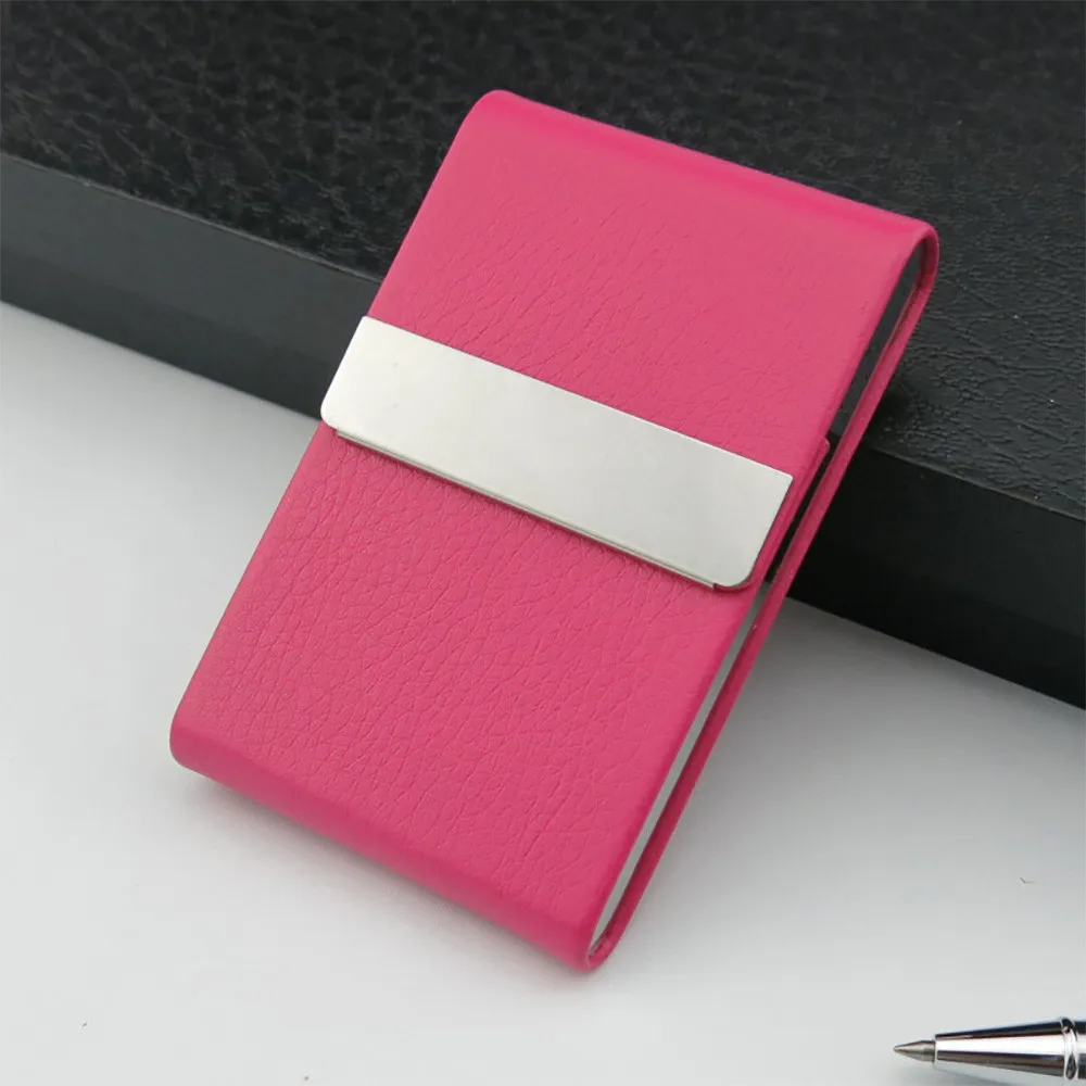 

Creative business card case stainless steel Aluminum Holder Metal Box Cover Credit Men business card holder card metal Wallet