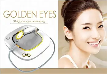 

HIGH QUALITY !!! Golden Eyes Eliminate Wrinkles Beauty For Eye Caring And Ark Circles Wrinkle Removal RF Eye Massager Machine
