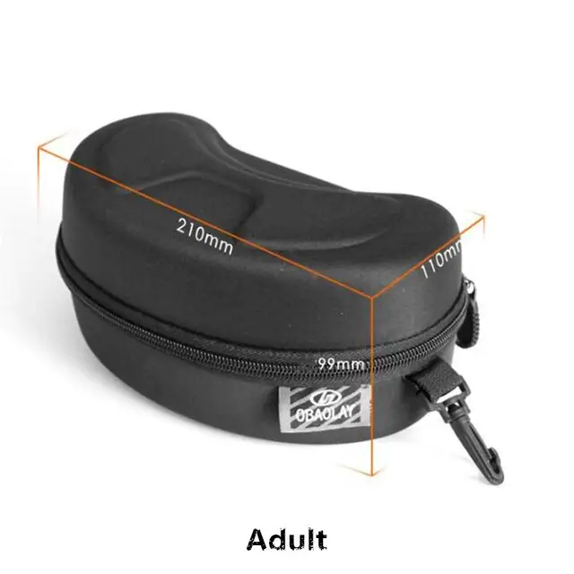 US $3.54 Ski Eyewear Case Snow Skiing Goggles EVA Box Shockproof Waterproof Snowboarding PU Leather Sunglass