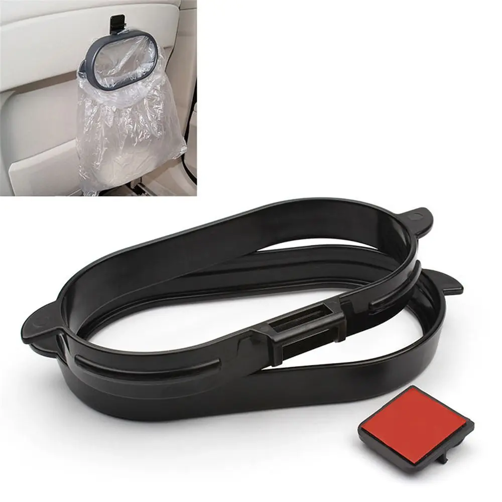 SEKINEW Plastic Durable Auto Car Garbage Bag Holder Portable Rubbish