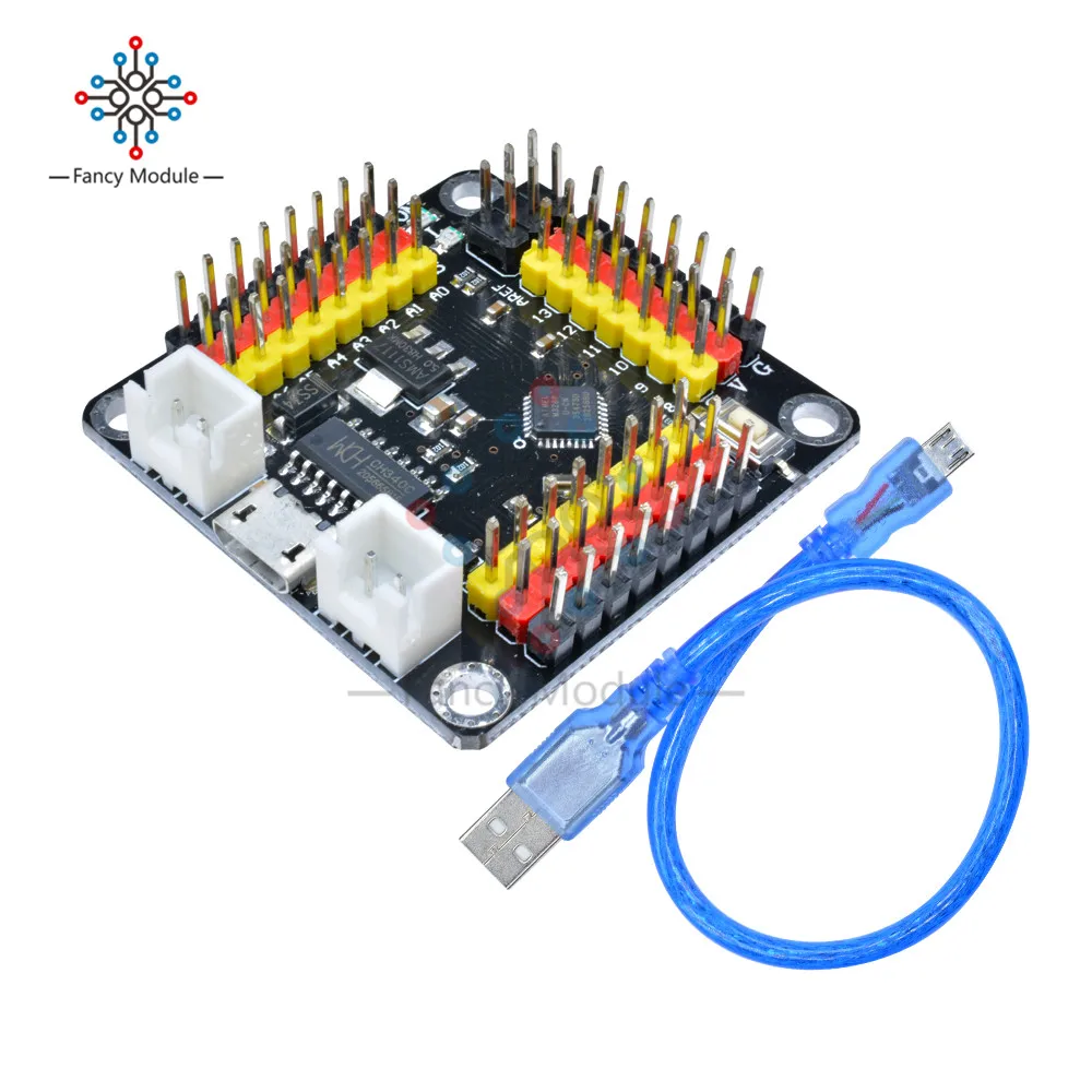 Спаянный расширительный модуль DM серии Strong CH340 ATMEGA328P NANO V3.0 заменяет FT232RL с