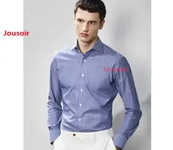 Для мужчин Slim Fit Non-Iron Cotton чередование платье в полоску ShirtCD5
