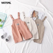 YATFIML/весенние вязаные комбинезоны для малышей; детские комбинезоны; детские штаны; Детский комбинезон; игровой костюм для девочек