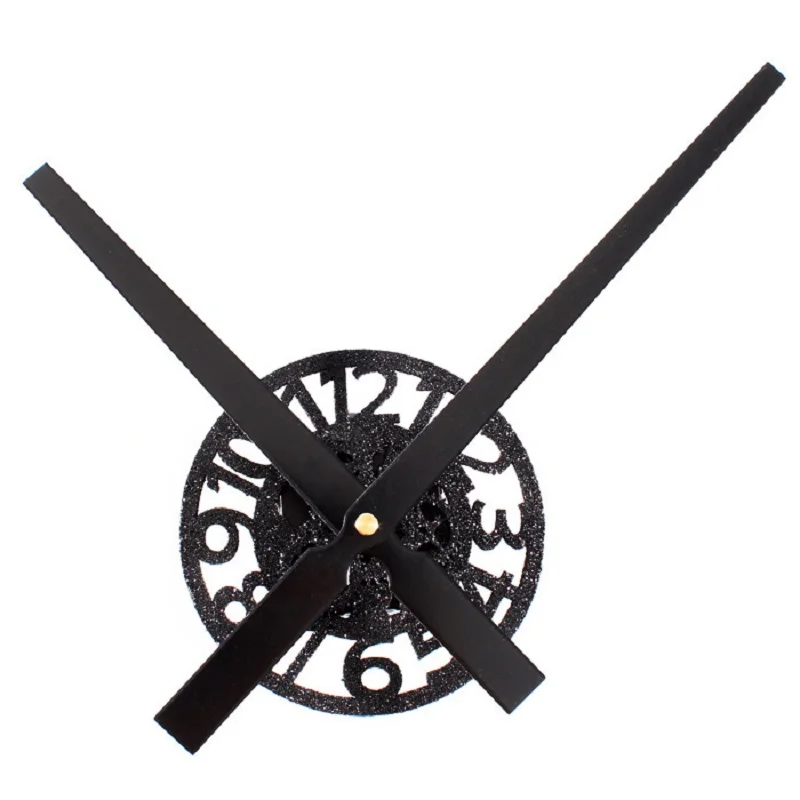 Meijswxj DIY Wall Clock Mechanism Saat Reloj Gear Digital Clock Relogio 