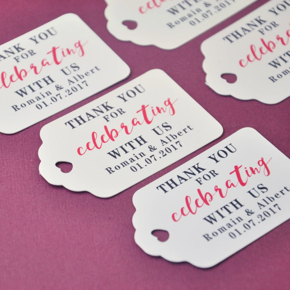 custom printed gift tags
