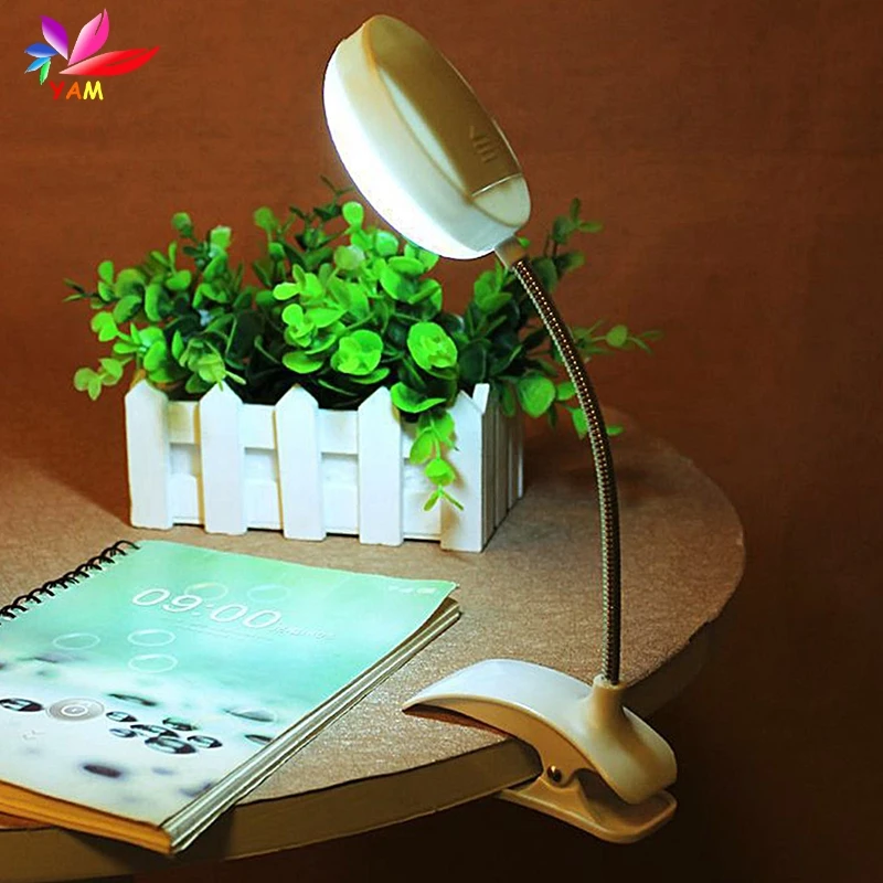 Гибкая Настольная лампа с зажимом, светодиодный зажим для чтения, занавески для спальни, ноутбука, яркий свет, ультра яркий светодиодный аккумулятор-25