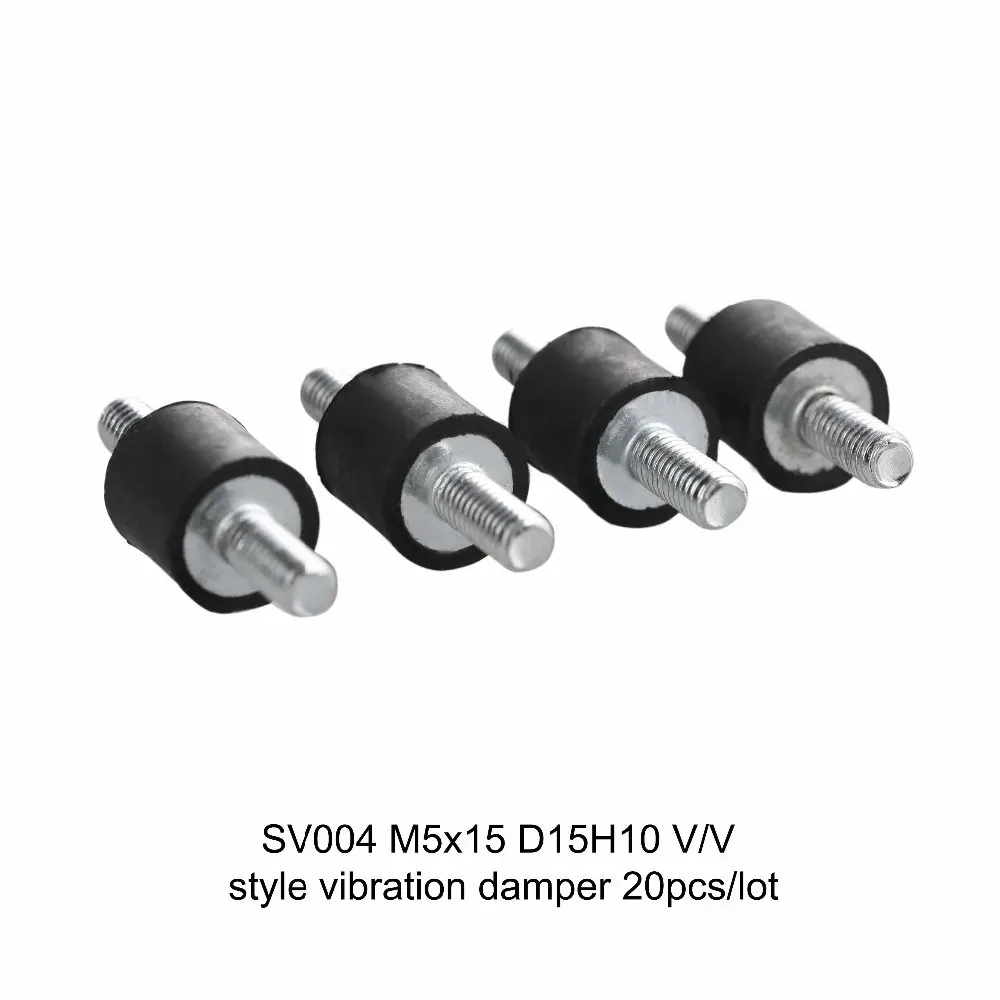 

SV004 20pcs/lot M5x12 D15H10 V/V style VIBRATION DAMPER for camera mount