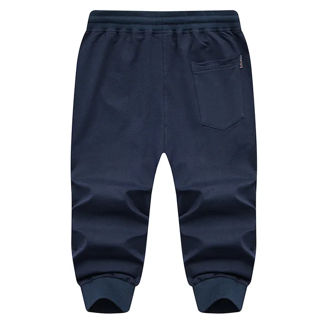 【超お買い得!】 Pants Sports Knitted Men's Cotton Seven Athletic Leisure Clothing