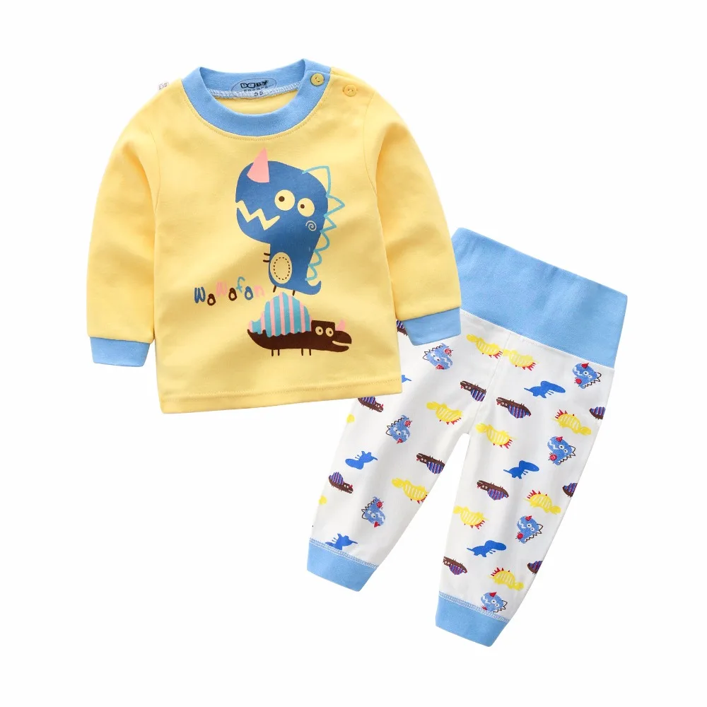 2pcs/set Cotton Autumn Baby Boy Girl Clothing Sets Newborn Clothes Set For Babies Suit(Shirt+Pants)Infant | Детская одежда и обувь