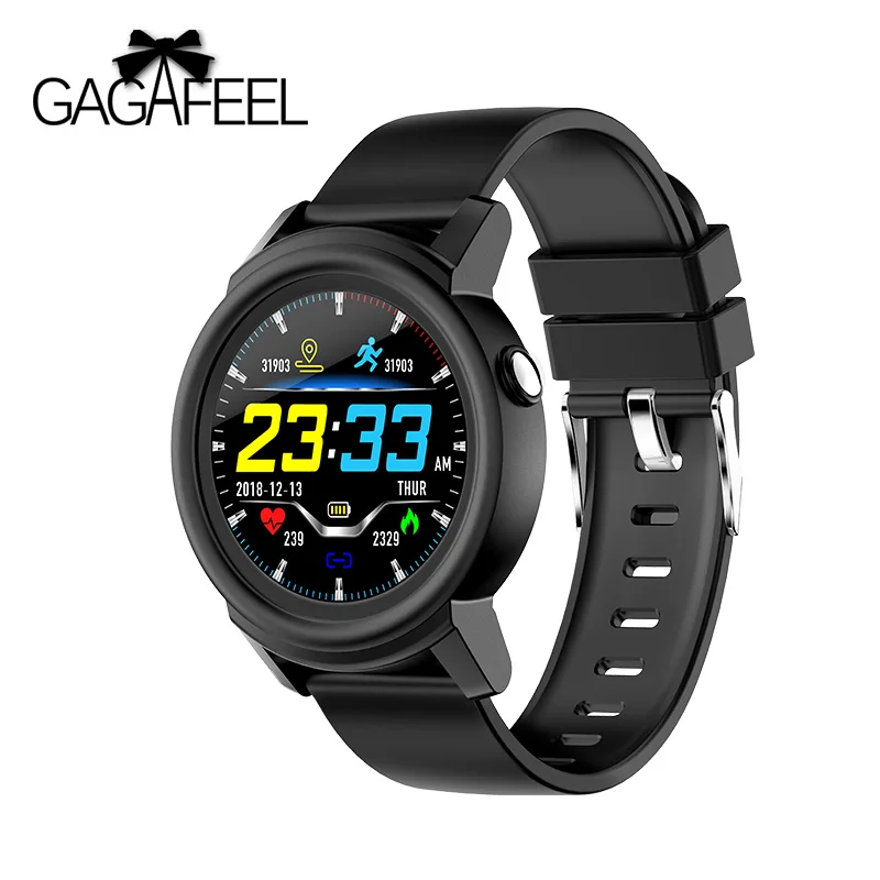 

DK02 Smart Watch Full Round Screen Display Blood Pressure Heart Rate Monitor Smart Health Fitness Tracker Smartwatch Men Wom