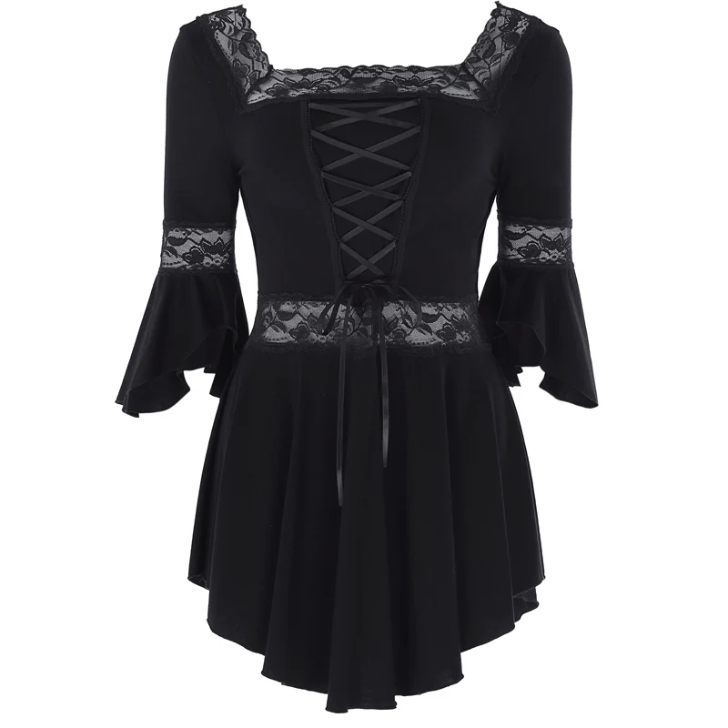 Wholesale Cheap Streetwear Stylish Blouse Victorian Gothic Renaissance