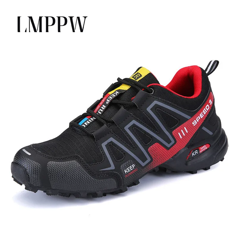 

Top Quality Men Outdoor Shoes Sports Breathable Men's Shoes Lace Up Sport Running Shoes Fashion Men Brand Sneakers Hiking Shoes