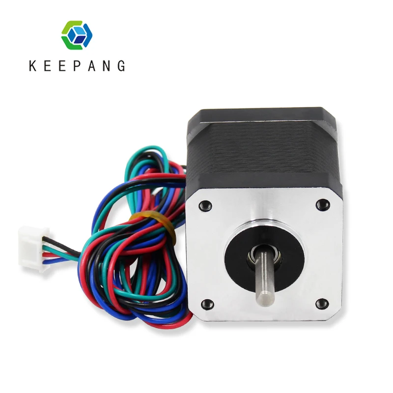

Kee Pang Nema 17 4-Lead 42BYGH 1.7A 42 Stepper Motor For 3D Printer 17HS4401S Stepper Motor with 4 Pin Dupont Cable