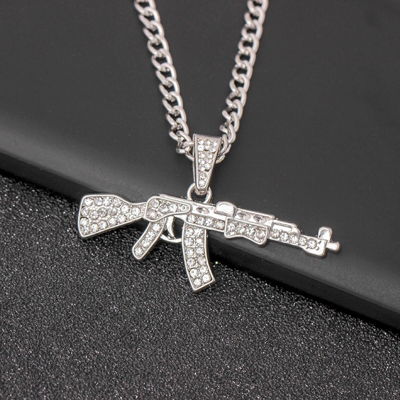 2019 New Fashion Skeleton Compass Pendant Necklaces Men Hip Hop Jewelry Personalized Rhinestone Long Chain Gold Necklace Gift 2019 New Fashion Skeleton Compass Pendant Necklaces Men Hip Hop Jewelry Personalized Rhinestone Long Chain Gold Necklace Gift