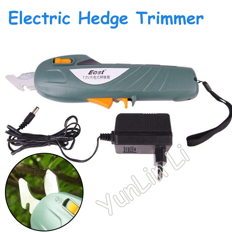 Electric Hedge Trimmers Rechargeable Shears Forest font b Garden b font Scissors Electric Cutting font b
