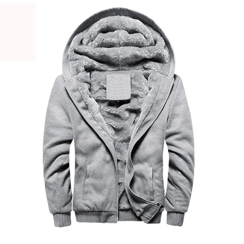 Мужская толстовка с капюшоном черная стеганая куртка размеры до 5XL|jacket women plus