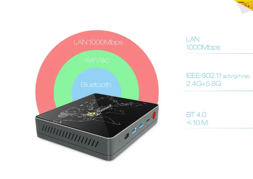 Beeink S1 Mini PC-N3450 DDR3 4+64G-04