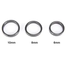 6/8/10 мм классные черные магнитное кольцо для потери слуха Вес, забота о ногах, уменьшая Вес потери циркуляции