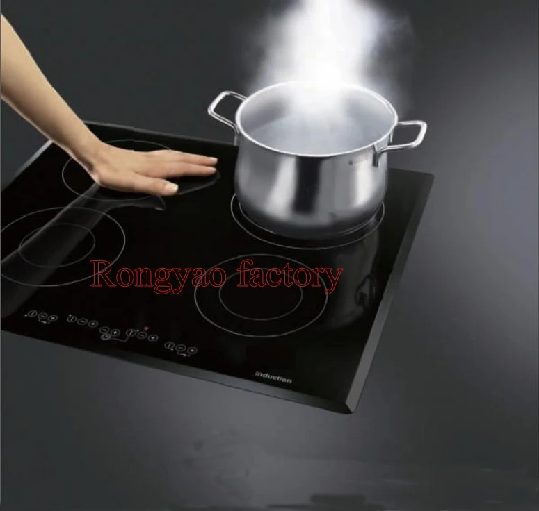 2 3 / 4 Heads Bulit-in Hobs Induction Infrared Cooker Embedded Built in Electromagnetic Cooking Burner High Power Hot Pot Stove