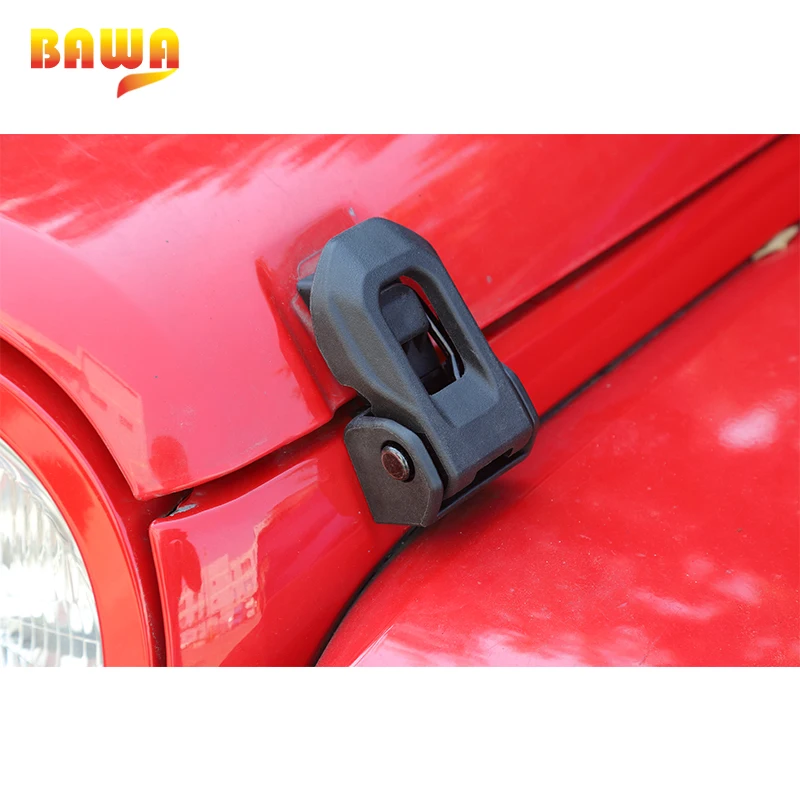 BAWA замки оборудование для Jeep Wrangler JK 2007 2017 ABS + нержавеющая сталь Автомобильный