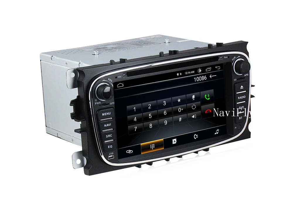 Clearance NaviFly Android 8.1 quad Core Car multimedia player for Ford focus/S-MAX/Mondeo/C-MAX/Galaxy car gps navigation navi 2 din 16