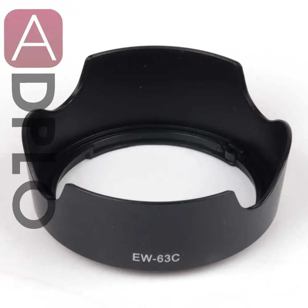 58mm EW-63C Bayonet Mount Lens Hood Work For /Canon/ 700D Rebel T5i 100D EF-S EF-S 18-55mm f/3.5-5.6 IS STM Lens DSLR Camera