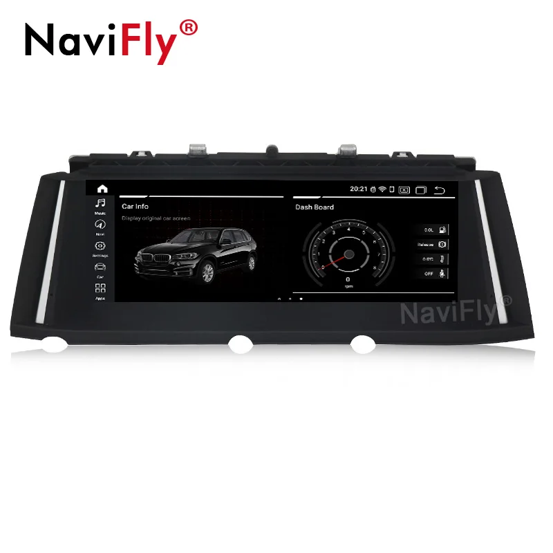 Top NaviFly Android9.0 8Core 4G RAM 64G ROM Car Multimedia video player for BMW 7Series F01 F02 2009-2015 car gps 4G SIM wifi 1