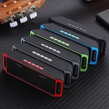 SC208 Открытый Портативный беспроводной Bluetooth динамик Саундбар аудио стерео сабвуфер динамик s Mp3 плееры Поддержка TF/UDISK FM радио