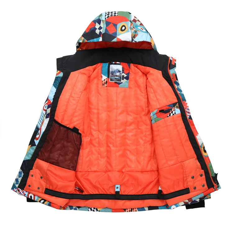 Gsou Snow traje de esquí de invierno snowboard chaqueta de esquí hombres chaqueta esqui hombre térmica impermeable Veste ski Homme JAS Heren