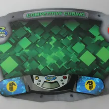 SS V4 Штабелируемый графитовый коврик для пазла куб Cubo Magico таймер часы машина черный/зеленый Головоломка Куб коврик