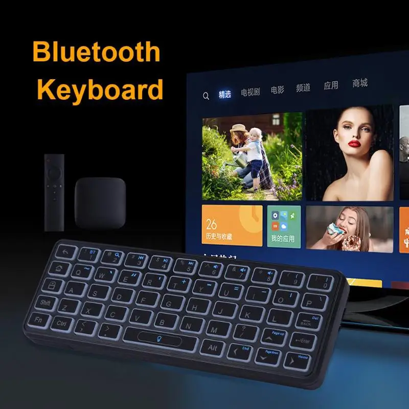

iPazzPort 3.3V Bluetooth Wireless Keyboard w/Backlit for Xiaomi Mi Box 4K